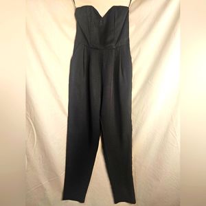 H&M Women Pants Jumpsuit,Size 8, Color: black
